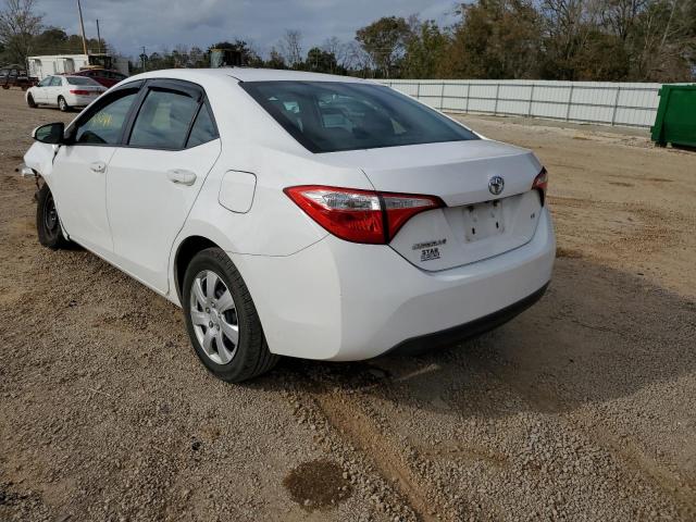 Photo 2 from auction – 2015 TOYOTA COROLLA L with VIN 2T1BURHE6FC362575
