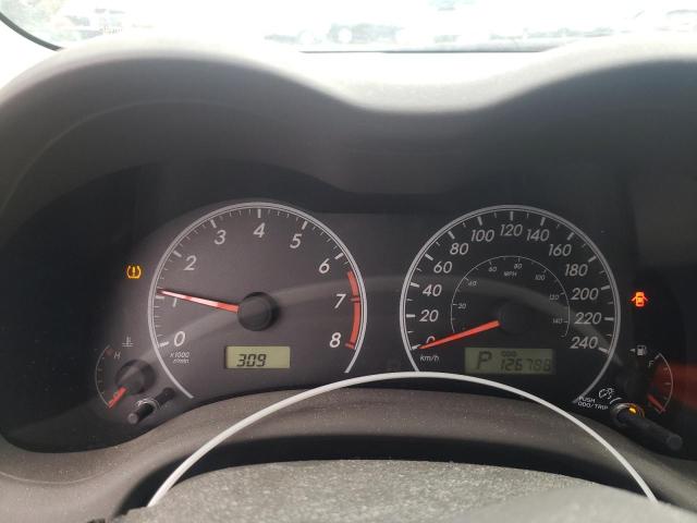 Photo 9 from auction – 2009 TOYOTA COROLLA BA with VIN 2T1BU40E79C092839