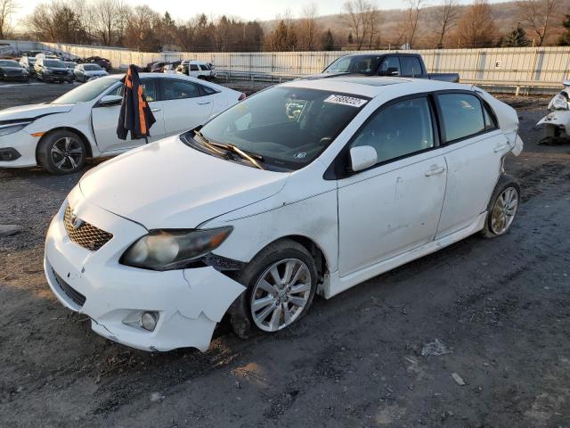 TOYOTA COROLLA BA 2009 with VIN 2T1BU40E19C182858 - Photo from auction
