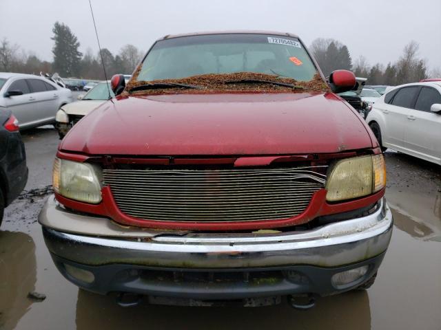 Photo 5 from auction – 2001 FORD F150 SUPER with VIN 1FTRW08L91KE52121