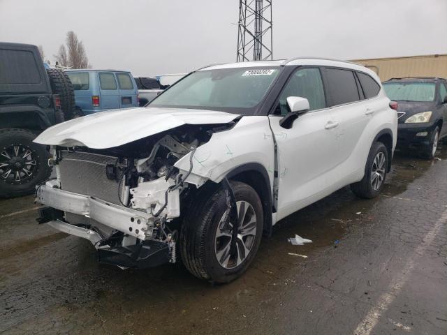 Photo 1 from auction – 2022 TOYOTA HIGHLANDER with VIN 5TDHZRBH9NS173777
