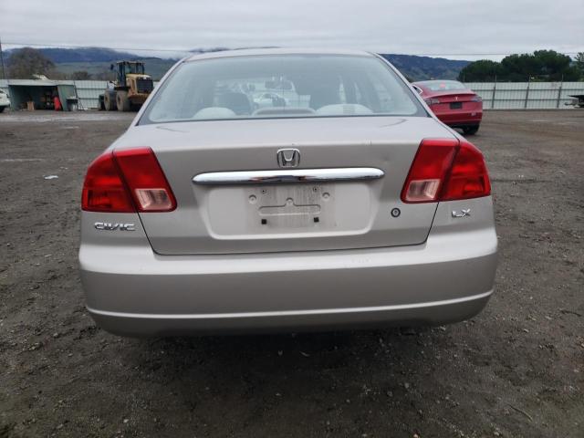 Photo 6 from auction – 2001 HONDA CIVIC LX with VIN 2HGES16561H565943