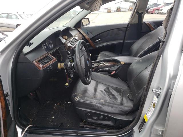 Photo 7 from auction – 2007 BMW 525 I with VIN WBANE53567CW68841