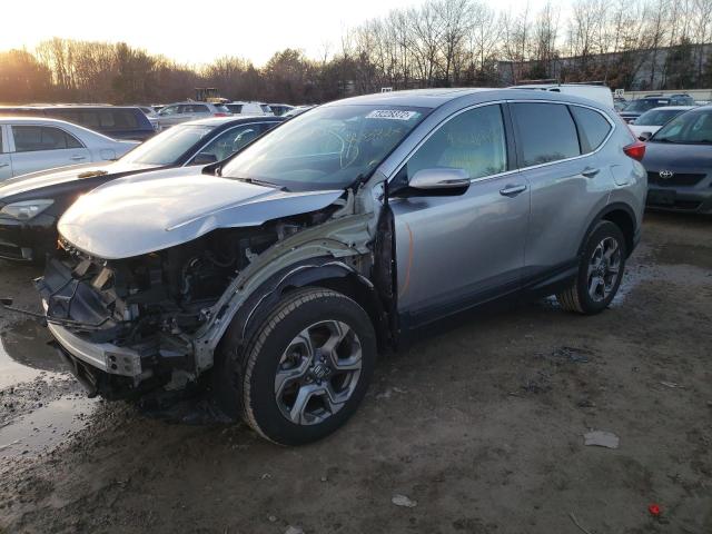 HONDA CR-V EX 2019 with VIN 2HKRW2H58KH654574 - Photo from auction