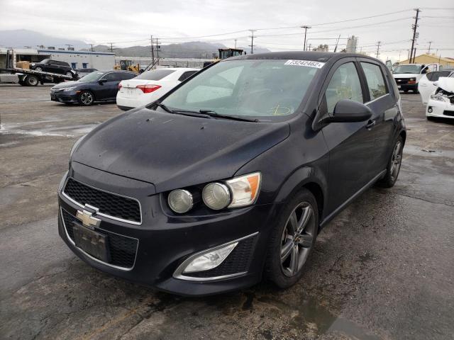 CHEVROLET SONIC 2014 with VIN 1G1JG6SB3E4233249 - Photo from auction