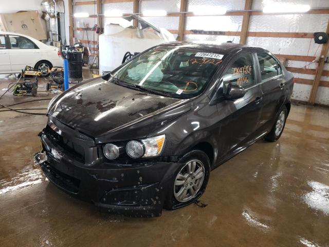 CHEVROLET SONIC LT 2015 with VIN 1G1JC5SH6F4123727 - Photo from auction