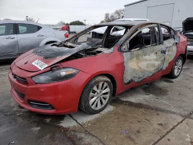 DODGE DART SXT 2014 with VIN 1C3CDFBB2ED791896 - Photo from auction