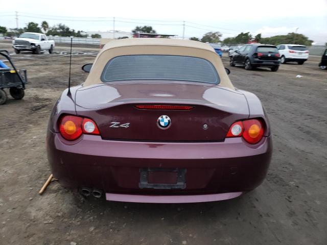 Снимка 6 от търг – 2004 BMW Z4 2.5 с VIN 4USBT33554LS49658