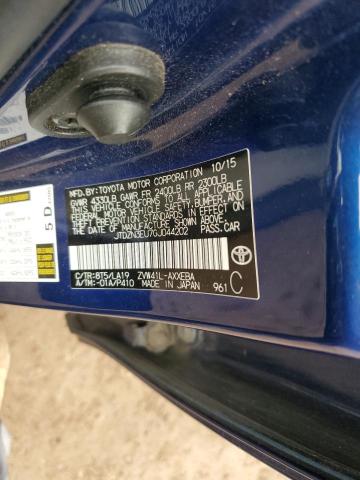 Photo 14 from auction – 2016 TOYOTA PRIUS V with VIN JTDZN3EU7GJ044202
