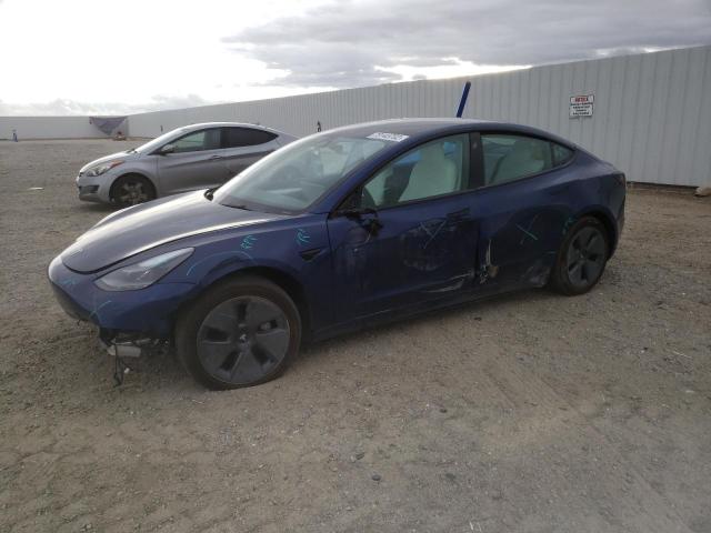 TESLA MODEL 3 2022 with VIN 5YJ3E1EB1NF233523 - Photo from auction