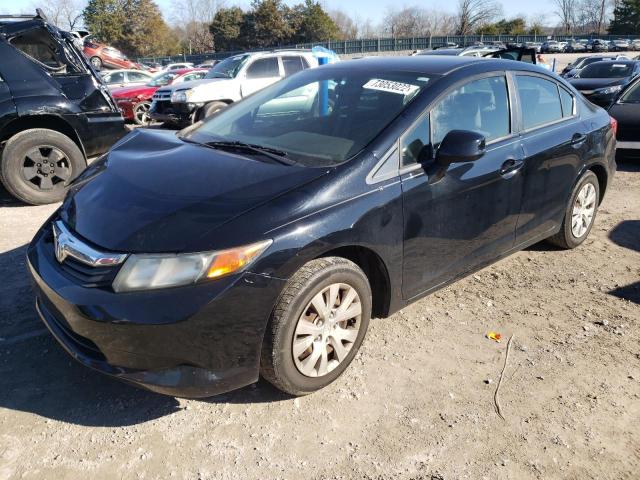 HONDA CIVIC LX 2012 with VIN 19XFB2F54CE013168 - Photo from auction