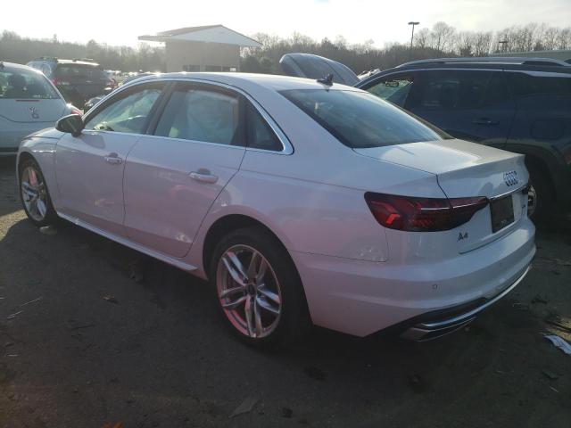Photo 2 from auction – 2021 AUDI A4 PREMIUM with VIN WAUDAAF4XMA030876