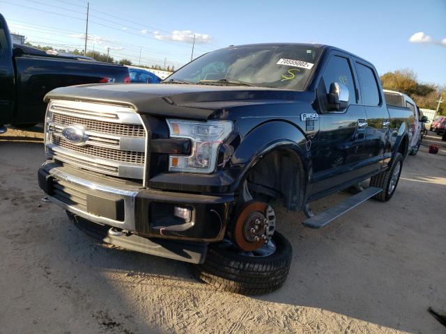 FORD F150 SUPER 2017 with VIN 1FTFW1EF9HFA57799 - Photo from auction