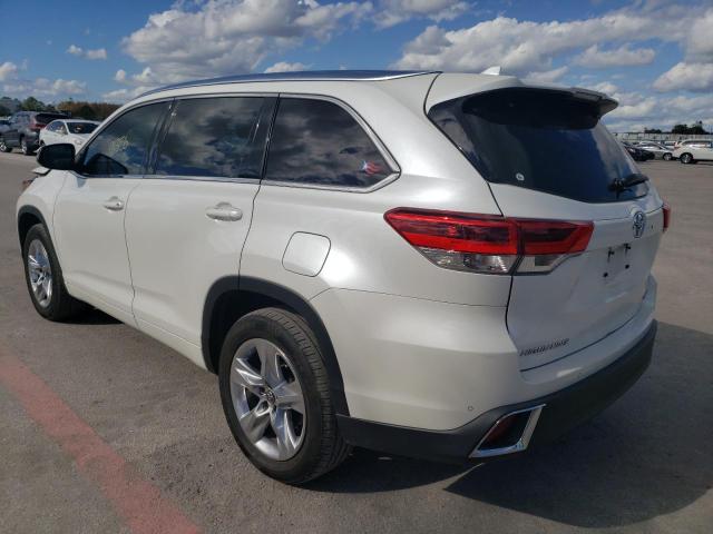 Photo 2 from auction – 2018 TOYOTA HIGHLANDER with VIN 5TDYZRFH1JS240988