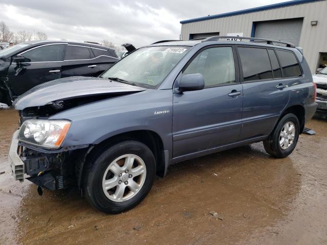 TOYOTA HIGHLANDER 2003 with VIN JTEHF21A330158000 - Photo from auction