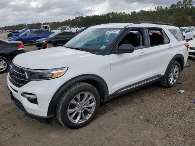 FORD EXPLORER X 2021 with VIN 1FMSK7DH5MGB67572 - Photo from auction