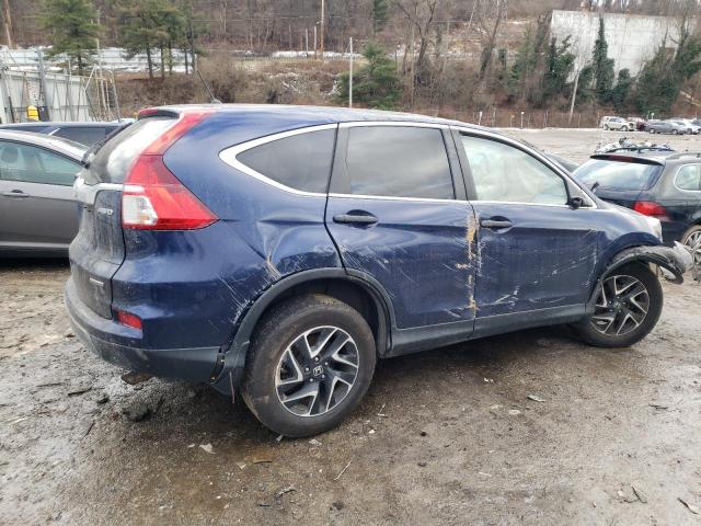 Photo 3 from auction – 2016 HONDA CR-V SE with VIN 5J6RM4H41GL055859
