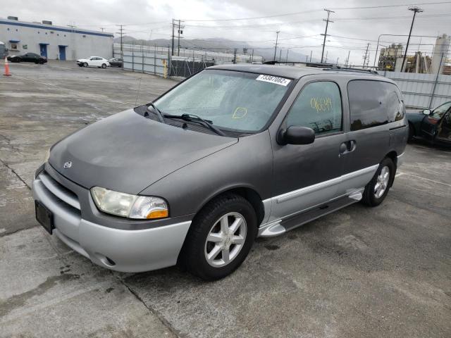 NISSAN QUEST GLE 2002 with VIN 4N2ZN17T42D806785 - Photo from auction