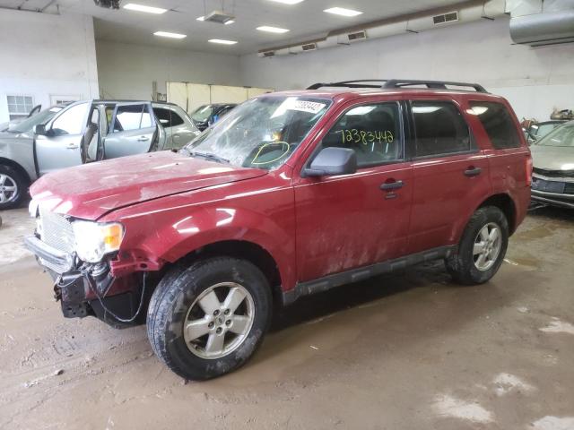 FORD ESCAPE XLT 2010 with VIN 1FMCU0DG2AKA30949 - Photo from auction