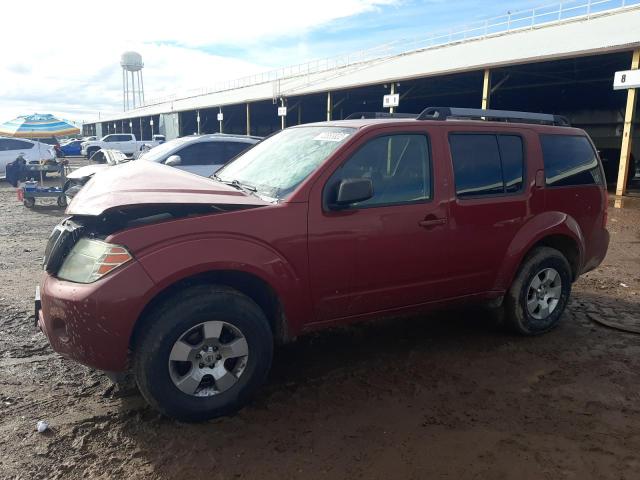 NISSAN PATHFINDER 2008 with VIN 5N1AR18B08C654573 - Photo from auction