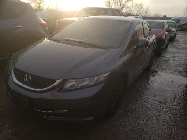 HONDA CIVIC LX 2013 with VIN 19XFB2F53DE094634 - Photo from auction