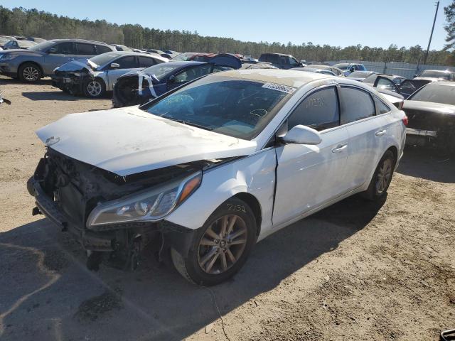 HYUNDAI SONATA SE 2015 with VIN 5NPE24AF2FH049318 - Photo from auction