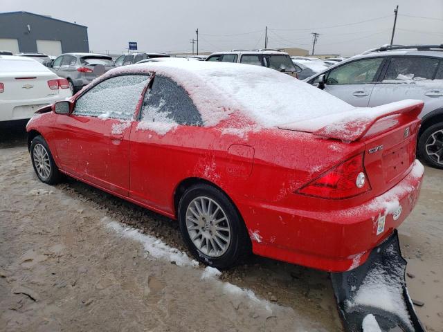 Photo 2 from auction – 2005 HONDA CIVIC EX with VIN 1HGEM22975L053139