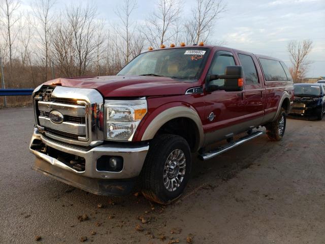 FORD F350 SUPER 2014 with VIN 1FT8W3BT6EEB49923 - Photo from auction