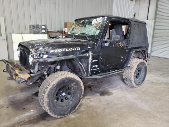 JEEP WRANGLER X 2004 with VIN 1J4FA39S74P725969 - Photo from auction