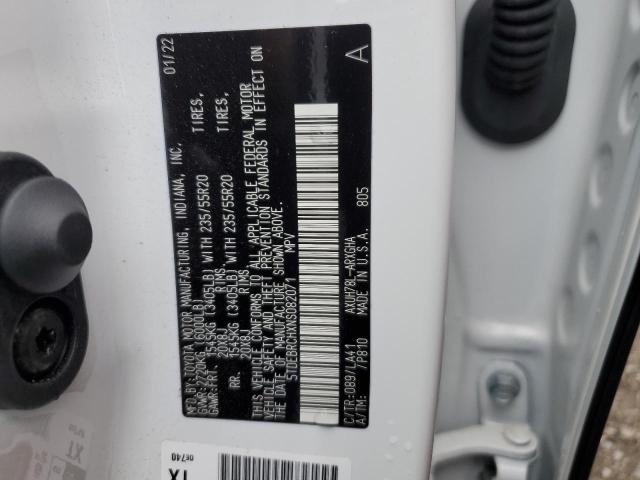 Фото 14 с аукциона – 2022 TOYOTA HIGHLANDER с VIN 5TDEBRCHXNS082071
