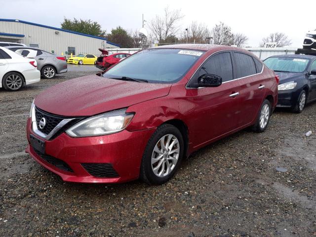 NISSAN SENTRA S 2018 with VIN 3N1AB7AP1JY256841 - Photo from auction