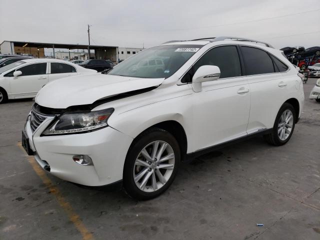 LEXUS RX 450 2014 with VIN JTJZB1BA0E2413381 - Photo from auction