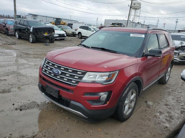 FORD EXPLORER X 2016 with VIN 1FM5K7D86GGA94195 - Photo from auction