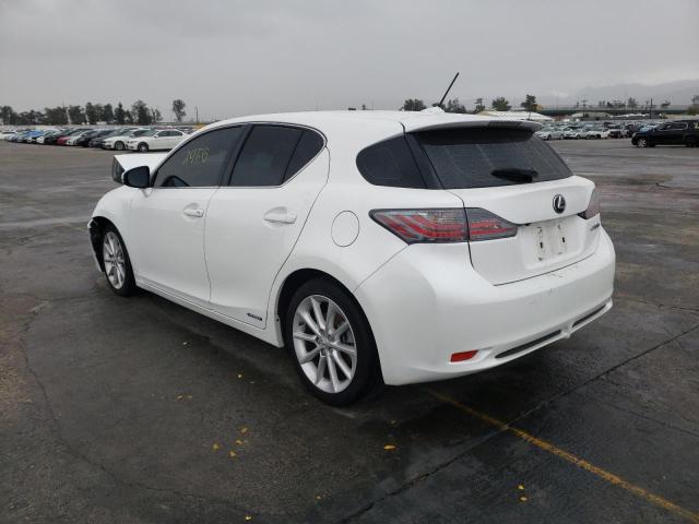 Photo 2 from auction – 2013 LEXUS CT 200 with VIN JTHKD5BH1D2170454