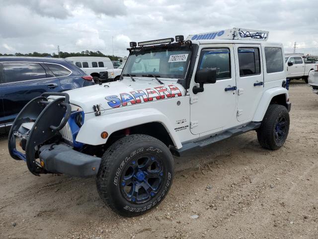 JEEP WRANGLER U 2017 with VIN 1C4BJWEG8HL706206 - Photo from auction