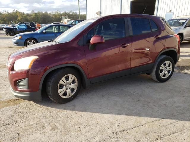 CHEVROLET TRAX LS 2016 with VIN 3GNCJKSB1GL246368 - Photo from auction