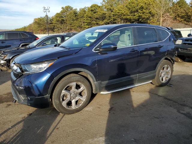 HONDA CR-V EX 2019 with VIN 7FARW2H58KE047996 - Photo from auction