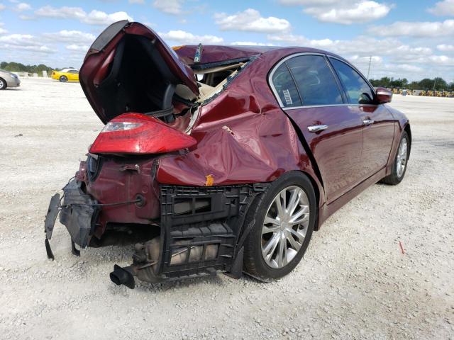 Photo 3 from auction – 2012 HYUNDAI GENESIS 3. with VIN KMHGC4DD5CU202111