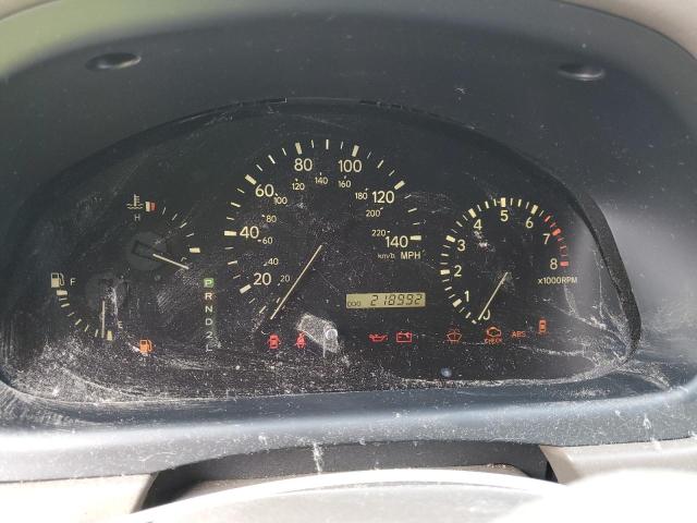 Photo 9 from auction – 2000 LEXUS RX 300 with VIN JT6GF10U5Y0069095