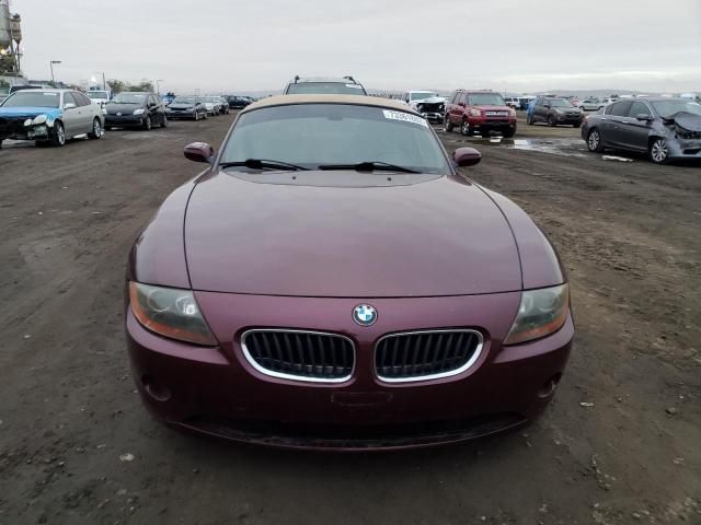Снимка 5 от търг – 2004 BMW Z4 2.5 с VIN 4USBT33554LS49658