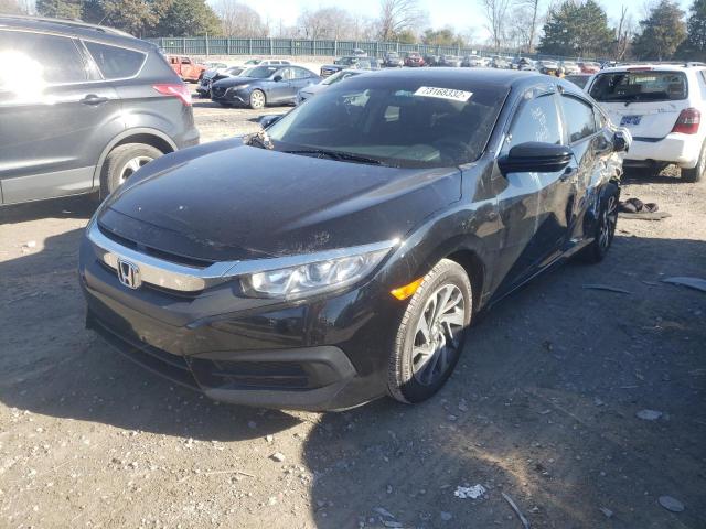 HONDA CIVIC EX 2018 with VIN 2HGFC2F77JH587975 - Photo from auction