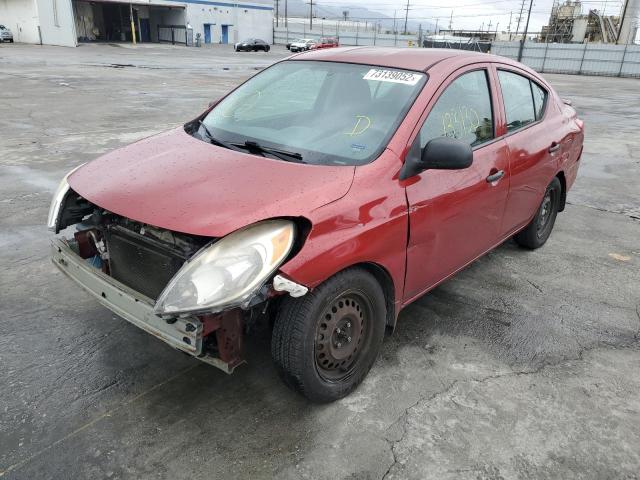 NISSAN VERSA S 2013 with VIN 3N1CN7AP4DL875547 - Photo from auction