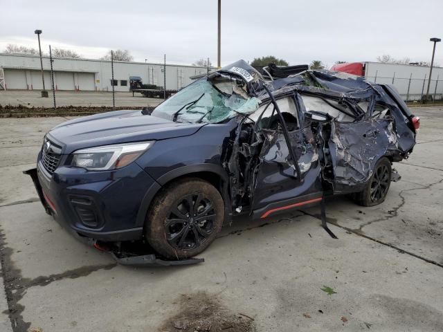 SUBARU FORESTER S 2021 with VIN JF2SKARC9MH580203 - Photo from auction