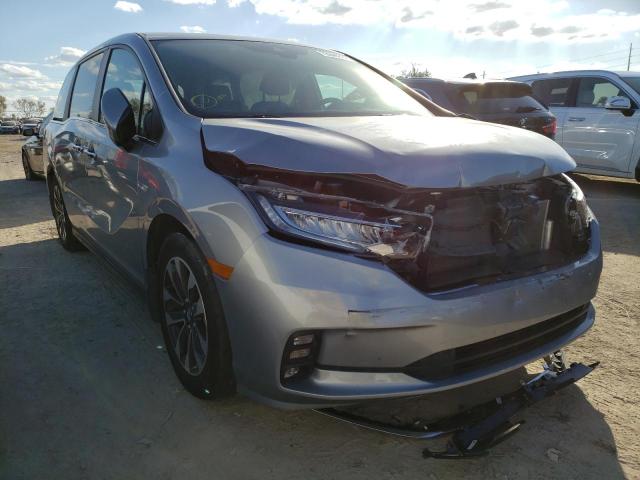 Photo 4 from auction – 2021 HONDA ODYSSEY EX with VIN 5FNRL6H76MB016178