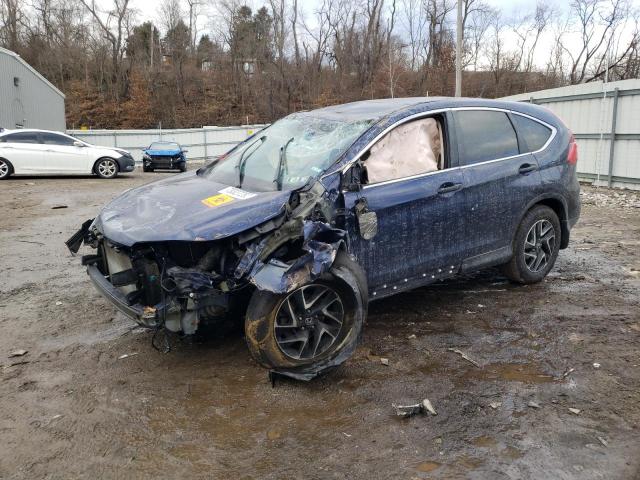HONDA CR-V SE 2016 with VIN 5J6RM4H41GL055859 - Photo from auction