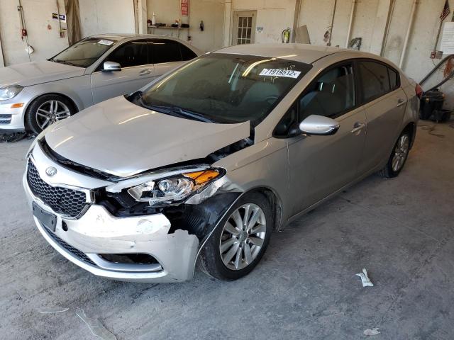 KIA FORTE LX 2014 with VIN KNAFX4A61E5063292 - Photo from auction