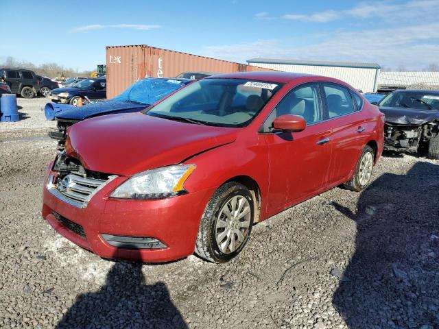 Photo 1 from auction – 2013 NISSAN SENTRA S with VIN 3N1AB7AP2DL563453