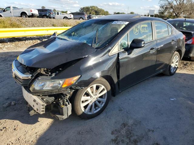 HONDA CIVIC EX 2012 with VIN 19XFB2F85CE317023 - Photo from auction