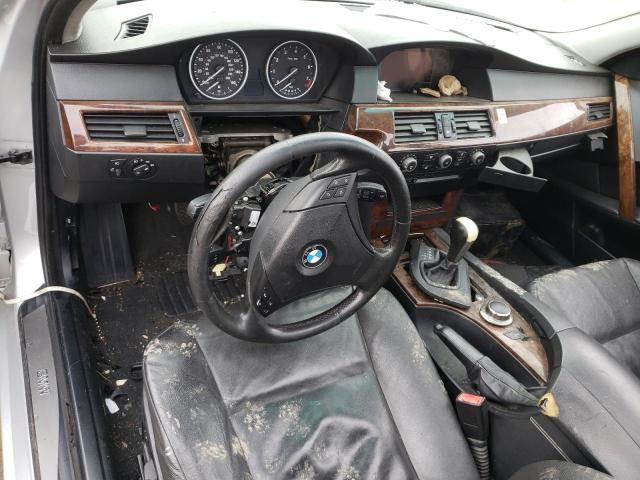 Photo 8 from auction – 2007 BMW 525 I with VIN WBANE53567CW68841