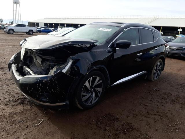 NISSAN MURANO S 2016 with VIN 5N1AZ2MG7GN169714 - Photo from auction